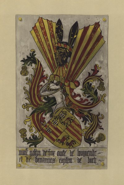 Sir Gaston de Foix, comte de Longueville et Benanges, capitaine de Buch, vers 1438-vers 1458 - William St John Hope