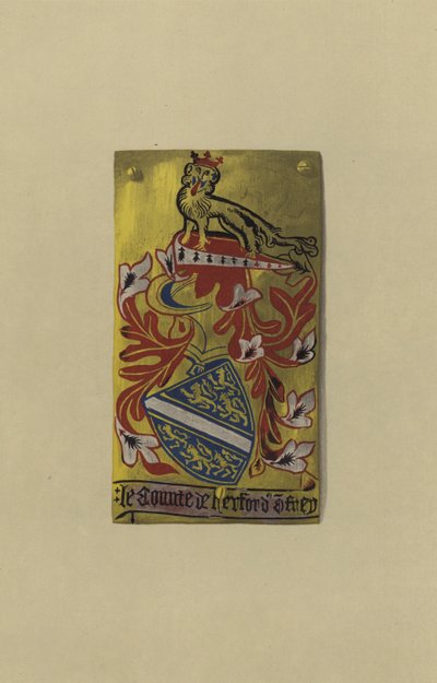 Sir Humphrey de Bohun, comte de Hereford, Essex et Northampton, 1365-1372-3 - William St John Hope
