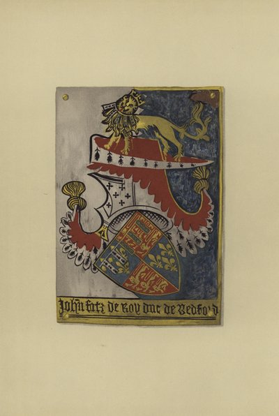 Sir John Plantagenet de Lancaster, comte de Kendal et duc de Bedford, vers 1402-1435 - William St John Hope