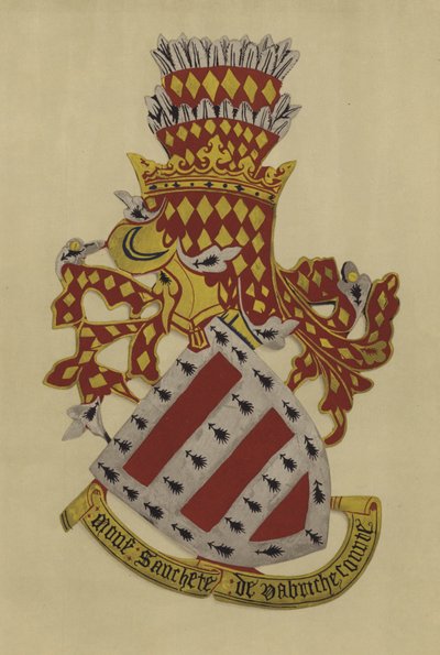 Sir Sanchet Dabrichecourt, 1348-vers 1360 - William St John Hope