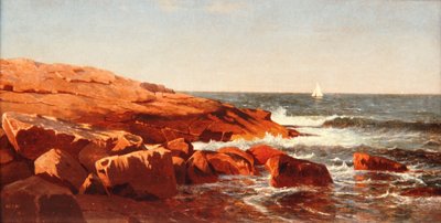 Rivage rocheux, 1862 - William Stanley Haseltine