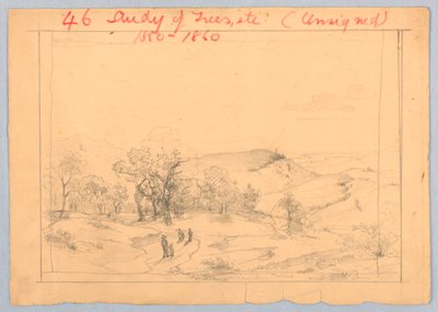 Étude pour paysage - William Stanley Haseltine
