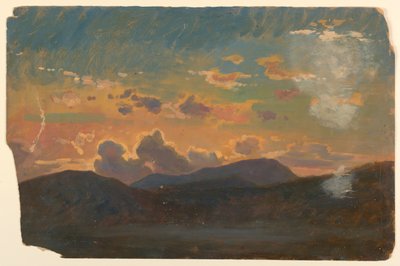 Étude de nuages - William Stanley Haseltine