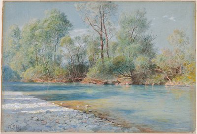 Rivière Traunstein sur la route d