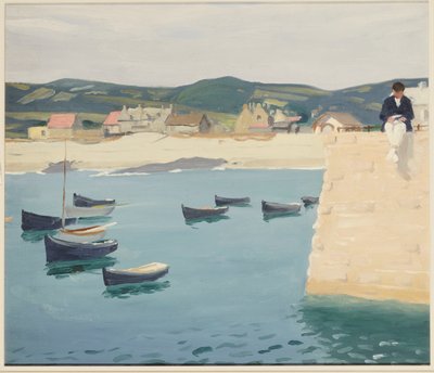 Garçon lisant au bord d