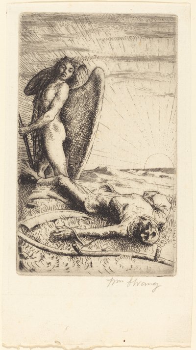 La Mort Défaite - William Strang