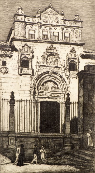 Porte, Santa Cruz, Tolède - William Strang