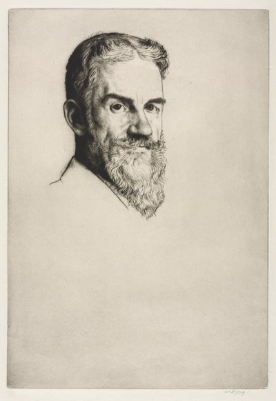 George Bernard Shaw, 1907 - William Strang