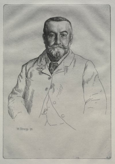 Portrait de H. Cock, 1895 - William Strang