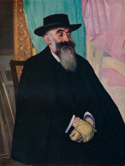 Portrait de Lucien Pissarro, Esq, 1920 - William Strang