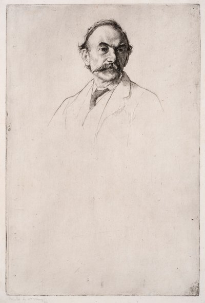 Portrait de Thomas Hardy No.1 - William Strang