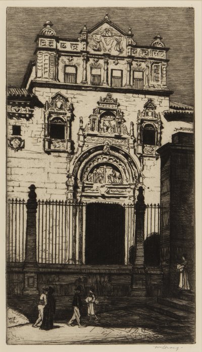 Santa Cruz, Tolède, 1913 - William Strang