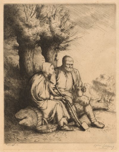 Le Bûcheron - William Strang