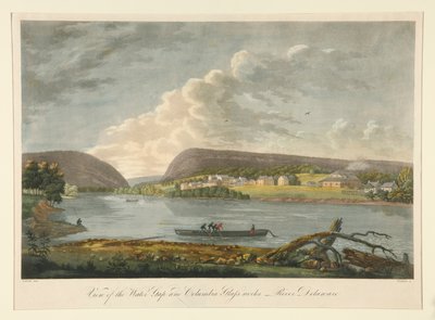 Vue du Water Gap et de l