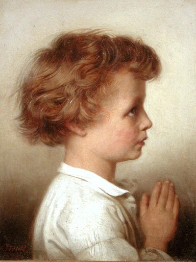 En prière - William Strutt