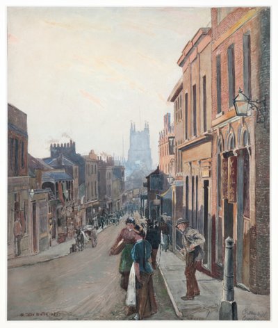 Crown Hill et église paroissiale - William Tatton Winter