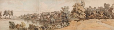 Paysage fluvial italianisant, 1750-60 - William Taverner