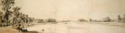 Vue de la Tamise - William Taverner