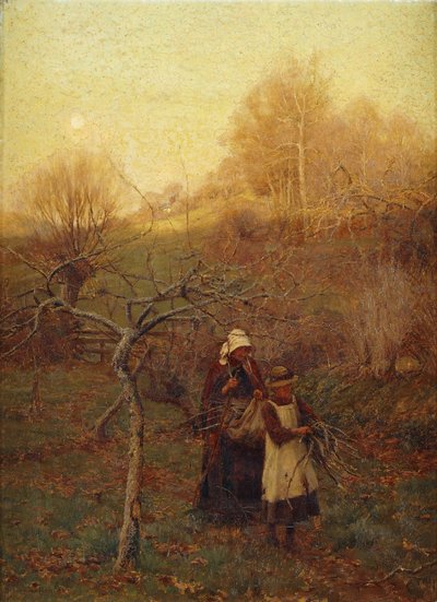 Quand le soleil du soir se couche - William Teulon Blandford Fletcher