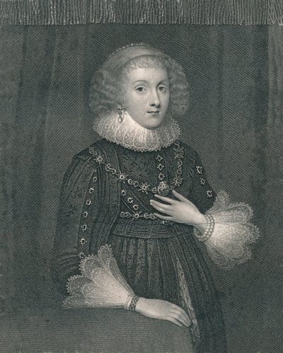 Mary Sidney, Comtesse de Pembroke, début du 19e siècle - William Thomas Fry