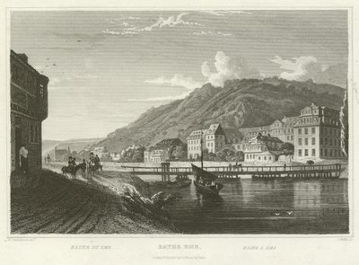 Bains Ems - William Tombleson