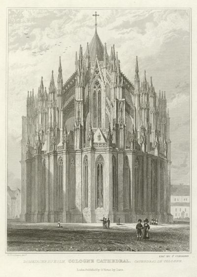 Cathédrale de Cologne - William Tombleson