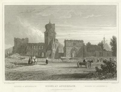 Ruines à Andernach - William Tombleson