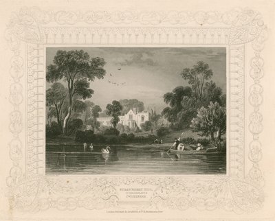 Strawberry Hill, Twickenham, Londres; Lord Waldegrave - William Tombleson