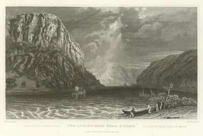 Le Lurley Berg près de St Goar - William Tombleson