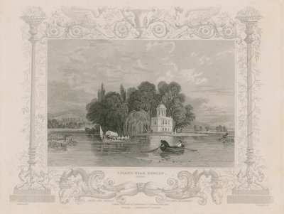 Vue près de Henley - William Tombleson
