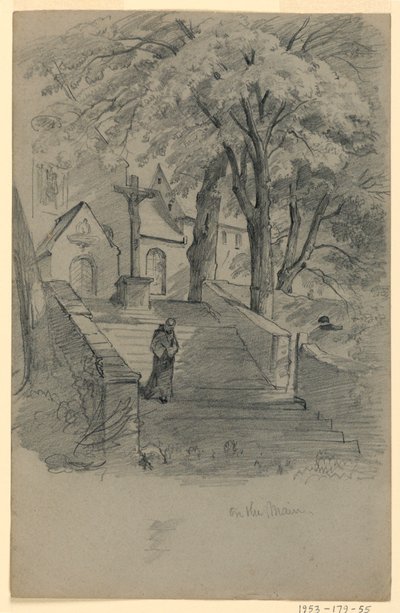 Église, Allemagne - William Trost Richards