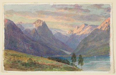 Fjord en Norvège - William Trost Richards