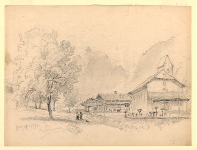 Paysage, Grindelwald, Suisse - William Trost Richards