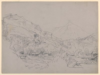 Paysage, Meiringen, Suisse - William Trost Richards