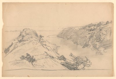 Étude pour "De Paradis à Purgatoire, Newport" - William Trost Richards