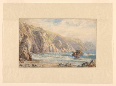 Étude pour "Moulin Huet Bay, Guernesey" - William Trost Richards