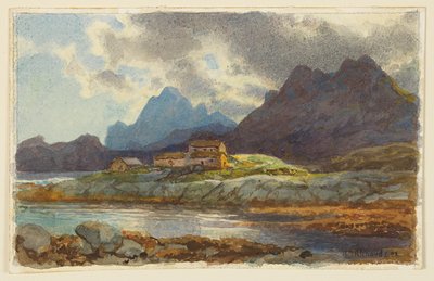 Étude de paysage, Norvège - William Trost Richards