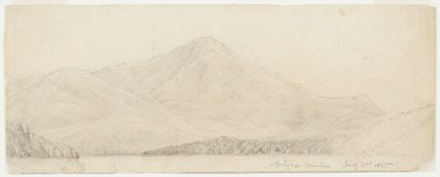 Montagne Whiteface, 1855 - William Trost Richards