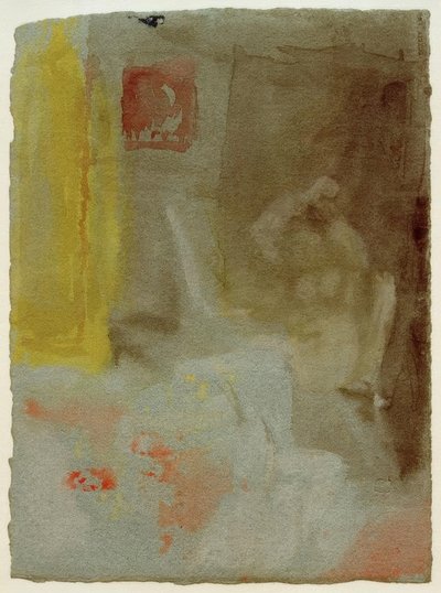 Chambre avec un nu féminin - Joseph Mallord William Turner