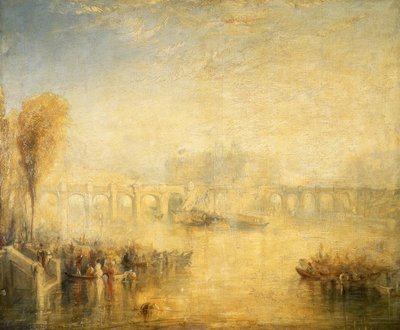 Vue du Pont Neuf à Paris - Joseph Mallord William Turner