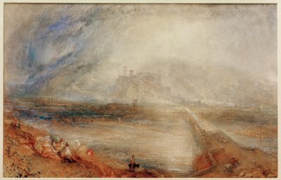 Bellinzona, depuis la route de Locarno - Joseph Mallord William Turner