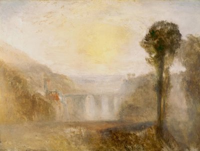 Pont et tour - Joseph Mallord William Turner