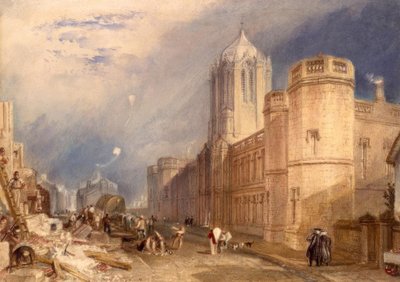 Christ Church College, Oxford - Joseph Mallord William Turner