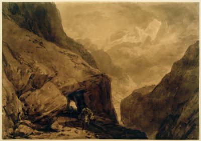 Mont Saint-Gothard - Joseph Mallord William Turner