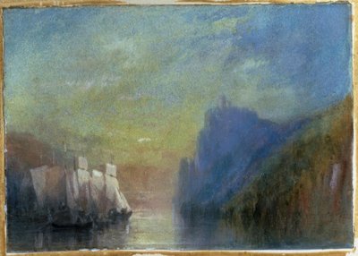 Sur le Rhin - Joseph Mallord William Turner