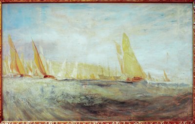 Esquisse pour East Cowes Castle : La régate battant au vent - Joseph Mallord William Turner