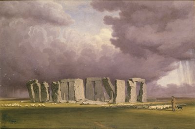 Stonehenge : Jour de tempête, 1846 - Joseph Mallord William Turner