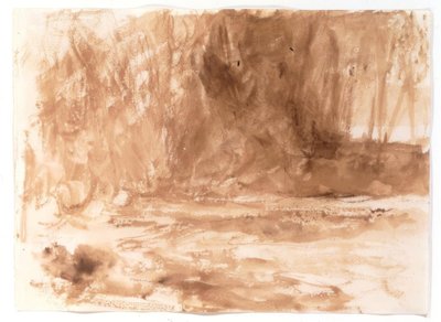 Étude sur la rivière Washburn, Yorkshire - Joseph Mallord William Turner