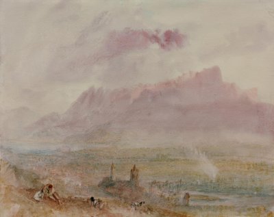 La ville et le lac de Thoune - Joseph Mallord William Turner