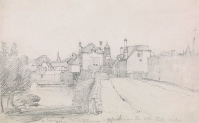 Oxford, Pont de la Folie - William Turner of Oxford